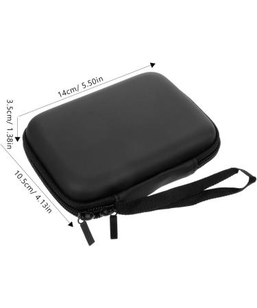 Lurrose Diabetic Case Meter Organizer - Black Pouch for Insulin Pens Meters Test Strips & Needles | Perfect Travel Solution - Buy Online on GoSupps.com