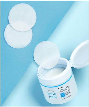 ETUDE HOUSE SoonJung CICA Toner Pad 70pcs (130ml) - Korean Sensitive Skin Relief | Soothing & Hydrating Care for All Skin Types - Buy Online on GoSupps.com