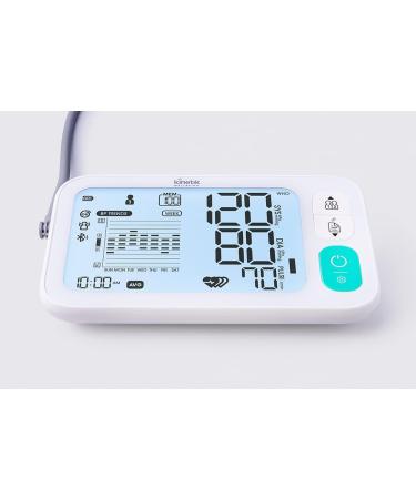 Kinetik Wellbeing Smart Blood Pressure Monitor - NHS Approved Universal Cuff (22-42cm) - St John Ambulance Recommended - Buy Online on GoSupps.com