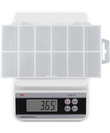 BAYORE 12 Space Transparent False Nail Art Tips Storage Box Nail For Glitter Storage For Case Container Nail Art Too Nail Container - Buy Online on GoSupps.com