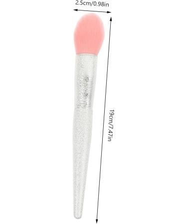1 Set Makeup Brush Make up Powder Applicator for Girl Makeup Long Handle Blusher Makeup Tool Face Beauty Tools Cosmetic Plastic Miss Tool Brush - Buy Online on GoSupps.com