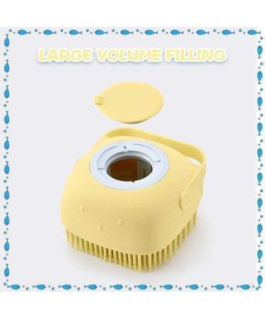 Silicone Massage Bath Brush for Pets - Grooming Tool for Dogs and Cats - Buy Online on GoSupps.com