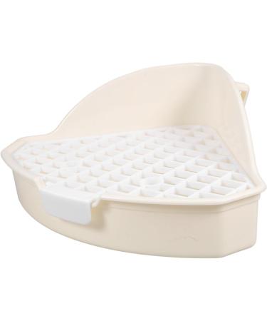 BESPORTBLE 3pcs Rabbit Triangle Potty Toilet Pets Pet Litter Basin Guinea Pig Potty Hamster Indoor Abs White 25.00X19.00X10.00CMx3pcs Whitex3pcs - Buy Online on GoSupps.com