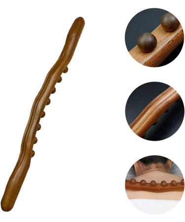 Osaladi Rolling Stock Out: Premium Point Massage Stick Tool for Muscle Relaxation & Gua Sha Therapy - Wooden Massage Tools for Shoulders & More - Buy Online on GoSupps.com