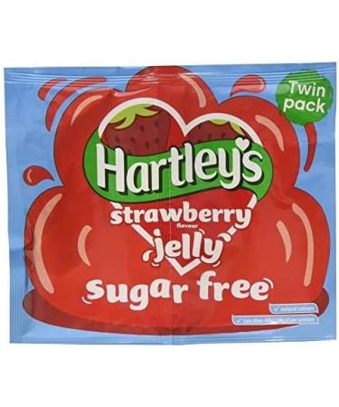 Hartleys Sugar Free Strawberry Jelly and Raspberry Jelly 12 x 11.5g - Buy Online on GoSupps.com