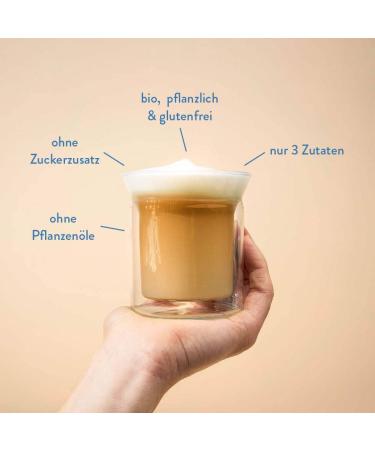 Blue Farm Barista Oat Base | Vegan & Gluten-Free Milk Alternative | 4L Mix | Bio Oatrink | 90% Less Packaging Waste | Additive & Sugar-Free - 400g - Buy Online on GoSupps.com