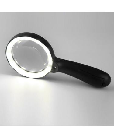 10 Times Magnifying Glass with Lamp Children's Elderly Reading Hd Mobile Phone Repair Magnifying Glass Optical Glass 12 Ring Lights Hd Zoom Lofty Ambition - Buy Online on GoSupps.com