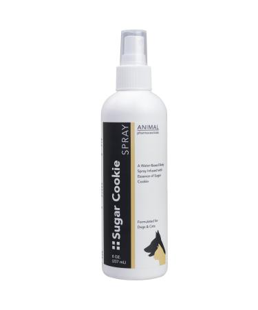 Animal Pharmaceuticals Pet Deodorizing Body Spray - Sweet Sugar Cookie Scent - Mild Long-Lasting Dog Body Spray and Cat Cologne - Formulated for Smelly Dogs and Cats - 8 Fluid Ounces - Animal Pharmaceuticals