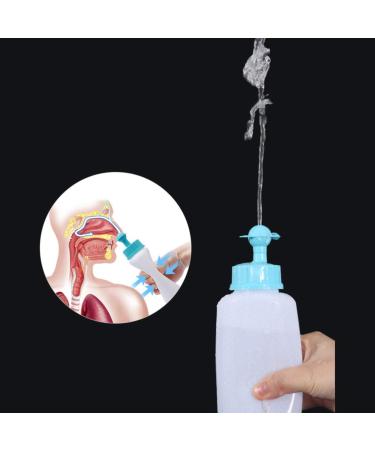 Sink Splash Guard Cleaner - 300ml Nose Wash Bottle for Irrigation & Rinsing - Medusa Headpiece - Buy Online on GoSupps.com