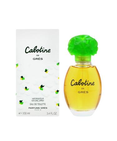 Gres Cabotine Women Eau De Toilette Spray 3.4 Ounce WHITE