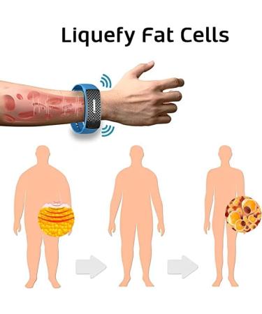 Shop Matteo Ultrasound Body Shape Bracelet | Magnetic Lymph-Detox Wristband for Men & Women (Blue+White) - Enhance Lymphatic Drainage & Body Shaping - Buy Online on GoSupps.com