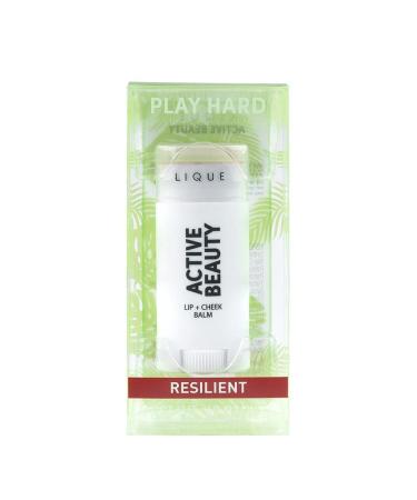 LIQUE Active Lip & Cheek Balm Stick | Lightweight & Hydrating Makeup with Sheer Buildable Coverage | Dewy Finish | Vegan Formula | 0.49 Oz - Buy Online on GoSupps.com