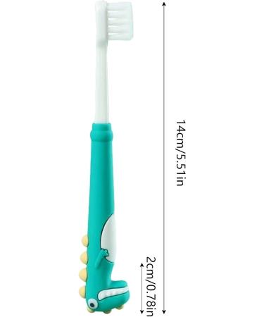 Buy Soft Hair Children's Toothbrush - Sweet Dinosaur Cartoon - Ideal for Ages 3-12 | Independent Packaging | DNW308 - 1 Pack - Buy Online on GoSupps.com