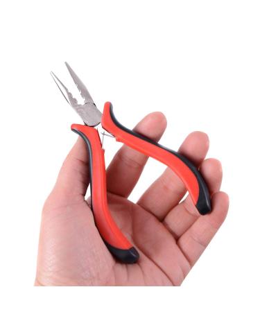 Microring Extensions Set: 3-Hole Pliers & 500 Brown Nanorings with Silicone for Perfect Hair Extensions - Buy Online on GoSupps.com