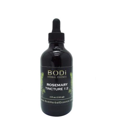 bodi : Rosemary Leaf Tincture 1:2 Highest Concentration - Internal External Usage (2 4 oz) (4 oz)