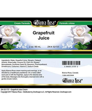 Premium Grapefruit Juice Cream - 2 oz (ZIN: 521737) | International Shipping Available - Buy Online on GoSupps.com