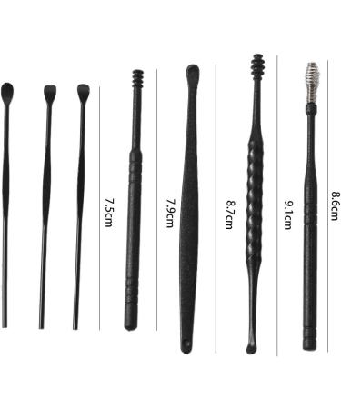 Leadigol Ear Cleaning Kit - Safe Dual-end Tool for Ear Care with Storage Box and Cleaning Brush - Buy Online on GoSupps.com