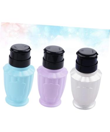 Beaupretty Bottle liquid bottle Nail Polish Remover pump Bottle Nail remover supplies Liquid Pumping Dispenser clear nail polish nail polish remover pumping bottle Japanese Nail 13X5.2cm As Shown - Buy Online on GoSupps.com
