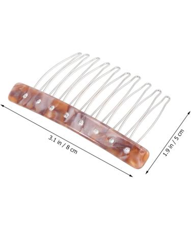 minkissy Hair Comb Clips 1pc Tiara Headdress Comb Hairpin Comb Rhinestone Hair Comb Women Hair Comb Japanese and Korean Women's Hair Accessories Hair Comb Clip - Buy Online on GoSupps.com