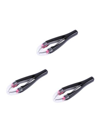 Beaupretty Professional Tweezers Eyebrow Removal Set 3pcs Random Eyebrow Color Tweezers for Removal Retractable Facial Automatic Eyebrow Tweezers Precision Eyebrow Removal Set mediumx3pcs As Shownx3pcs