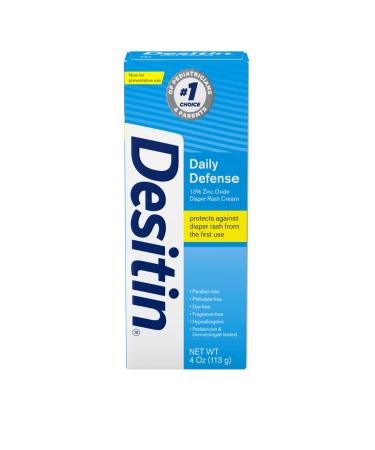 DESITIN Rapid Relief Zinc Oxide Diaper Rash Cream 4 oz (Pack of 2) Rapid Relief Creamy 4 Ounce (Pack of 2) - Buy Online on GoSupps.com
