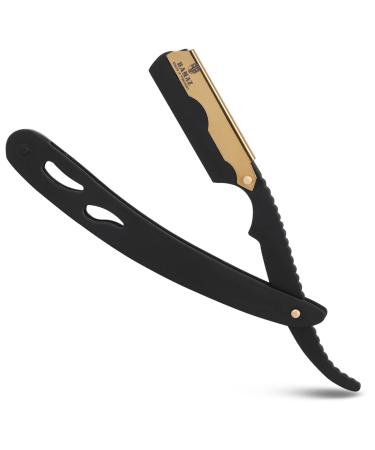 Ramaz Razor - High-Quality Stainless Steel Beard Knife with 100 Interchangeable Razor Blades for Professionals | Perfect for Wet Shaving - Buy Online on GoSupps.com