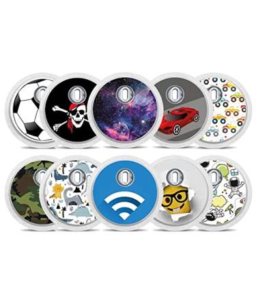 FreeStyle Libre 3 Sensor Sticker - Set of 10 "Time to play" - Stickers for sensors | Diasticker