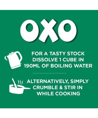 OXO Vegetable Stock Cubes 378g - Full-Bodied Flavour - Pack of 1 - Buy Online on GoSupps.com