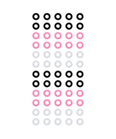 Gleavi 60 pc anti-slip cover for glasses glasses holder glasses holder anti-ear socks sunglasses sports glasses glassesbone protection glasses leg holder slipproof beans mirror x 2 pieces 1.5x1.5x0.4cmx2pcs