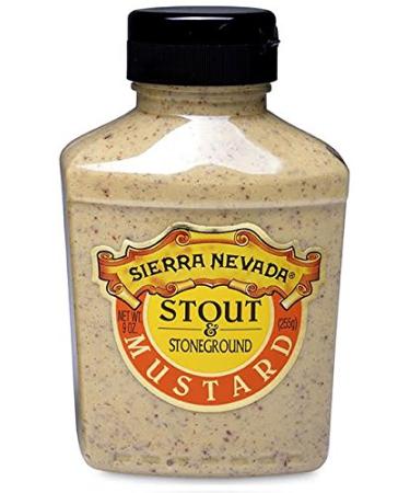 Sierra Nevada Stout & Stoneground Mustard, 9 oz Sqz (6 Pack)