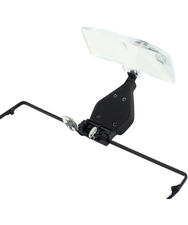 Headband Magnifier Head Mount Magnifying Glass w/LED Light for Jewelers Loupe Eyelash Extensions Watch Repair Close Magnifying Glasses with Light for Close Work Magnifying Glasses for Reading Small - Buy Online on GoSupps.com