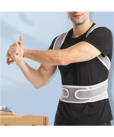 DFHBFG Side Bending Artifact Hunchback Orthodontic Device Male and Women's Back Spine Invisible Orthodontic Belt(Size:XX-Large) XX-Large D