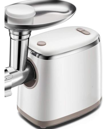 YJ Electric Meat Grinder - Heavy-Duty Stainless Steel Food Grinder with 2 Discs & Sausage Making Kit - Ideal for Ground Meat Vegetables & Garlic - Buy Online on GoSupps.com