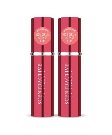 CA Perfume Impression of Mon Girlin Intense EDP For Women Replica Version Fragrance Dupes Concentrated Long Lasting Eau de Parfum Spray Refillable Atomizer Bottle 0.17 Fl Oz/5ml-X2 GRLIN MON GIRLIN INTENSE EDP IMPRESSION 0.34 Fl Oz (Pack of 1)