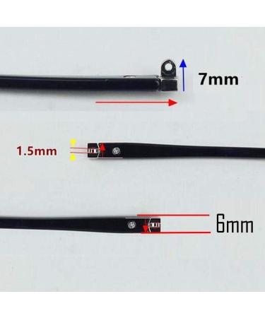 Munani Glasses Arm & Leg Replacement - Red Plastic Frame Repair Accessories | 1 Pair - Buy Online on GoSupps.com