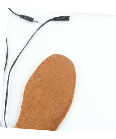 FRCOLOR Heated Insoles - USB Rechargeable Winter Shoe Pads for Men & Women | Comfortable Heated Inserts for Warm Feet - Buy Online on GoSupps.com