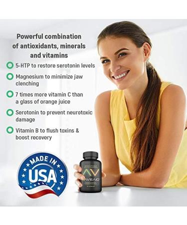 Party & Rave Recovery Cure - Neurotoxicity Protection Supplement (60 Capsules) - Buy Online on GoSupps.com