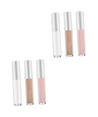 TOVINANNA 6 Pcs Polarized Monochrome Eyeshadow Eye Glitter Women Bling Eyeshadow Plastic Makeup Miss Flash