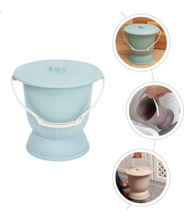 Cabilock Nach Pot with Lid - Portable Unisex Toilet for Kids & Adults | Travel & Home Use | 27.5 x 25.8 cm - Buy Online on GoSupps.com