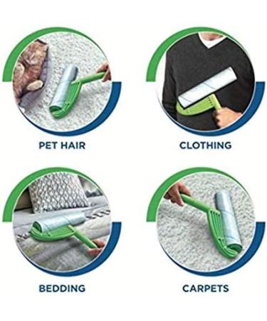 Leo Cleaning Lint Roller Refills - 6 Packs, 300 Sheets for Pet Hair Removal | Fits Most Large Rollers | Ideal for Dog and Cat Hair | Mega 10 in Wide Rollers - Buy Online on GoSupps.com