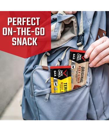 Jack Link's Beef Jerky Bars - 12 Count  7g Protein  Keto & Gluten Free Snacks - Buy Online on GoSupps.com