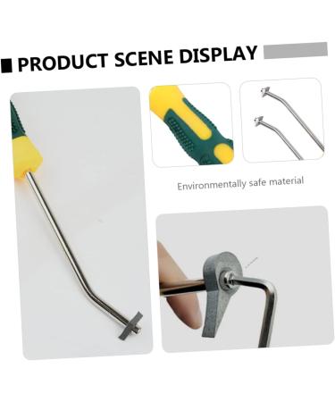 Solustrie Joint Scratch Tool - 2-Piece Tile Slider & Joint Scraps Cleaner for Home Use | Efficient Tile Gap Brush - Buy Online on GoSupps.com