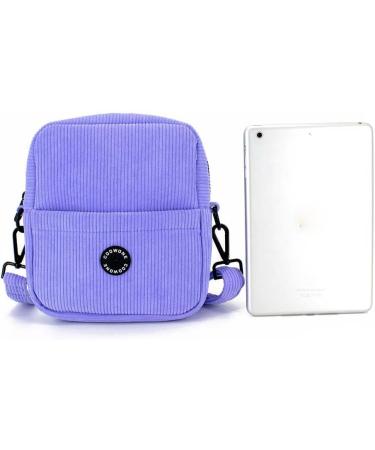 COOWONE Dogelackerli Bag - Soft Cord Dog Training Treats & Toys Pocket with Feces Bag Dispenser | Purple | International Shipping Available - Buy Online on GoSupps.com