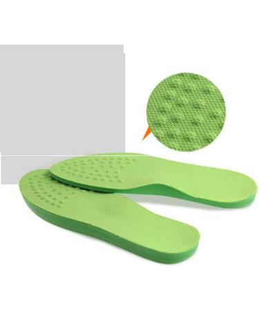 Arch Support Insoles Bow Legs Correcting Orthotic Pads - Foot Massage Acupressure Cushion for Women Men - Large Green - Buy Online on GoSupps.com