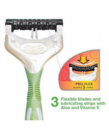 Schick Xtreme 3 Women's Disposable Razors, Hawaiian Tropic Scented Handles, 4 Count (Pack of 2) - Buy Online on GoSupps.com