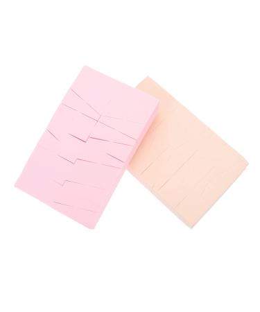 SOESFOUFU Face Powder Puffs 2 Sets Triangle Puff Cosmetic Puffs Sponge Blending Applicator Puff Wedge Puff Foam Sponge Loose Powder Puff Facial Hydrophilic Polyurethane Wedge Shape Puff
