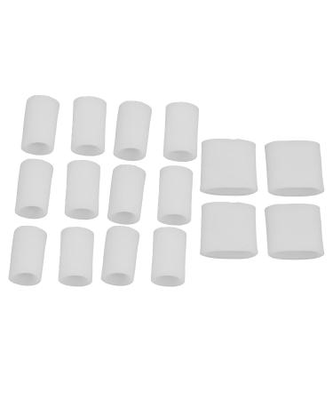Toe Cushion Tube 8 Pairs - Silicone Toe Separator Sleeves for Overlapping Toes & Bunion Corrector - Buy Online on GoSupps.com