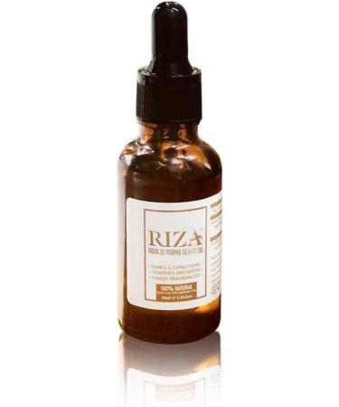Riza 100% Natural Beard Oil FOR REAL MEN - Promote Facial Hair Growth Softens and Moisturises Skin - Absorbs Very Fast Aventus - Buy Online on GoSupps.com