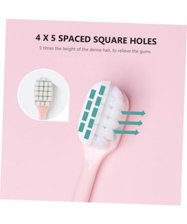 Beaupretty 4 Partial Toothbrush Set - Soft Cotton Bristles for Men & Women - Premium Cleaning Tools for Adults - Buy Online on GoSupps.com