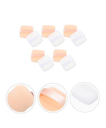 10pcs Square Powder Puff Blenders - Premium Makeup Tools for Flawless Foundation Application | Portable Cosmetic Pads - Buy Online on GoSupps.com